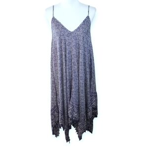 Goa Beachwear By Japna Blue Patterned Dress SZ.M EUC